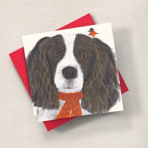 Springer Spaniel Christmas Dog