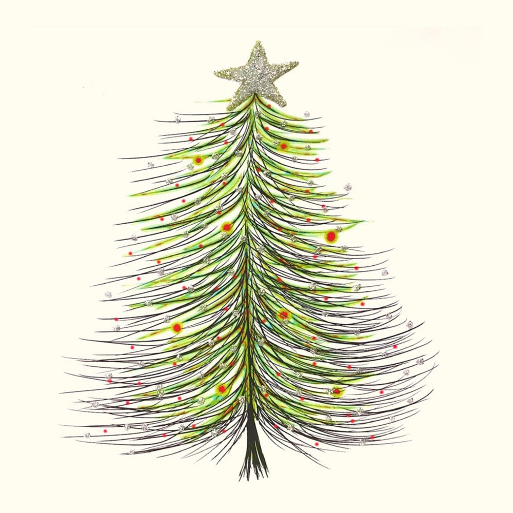 Christmas Tree (Green) English Graphics