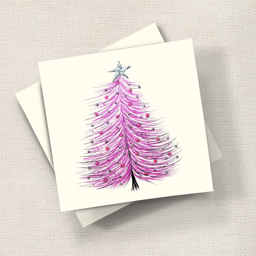 Christmas Tree (Pink)