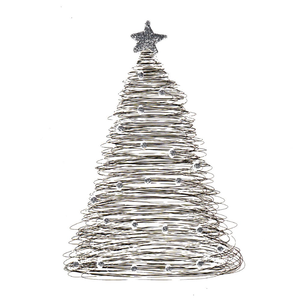 Christmas Scribble Tree English Graphics