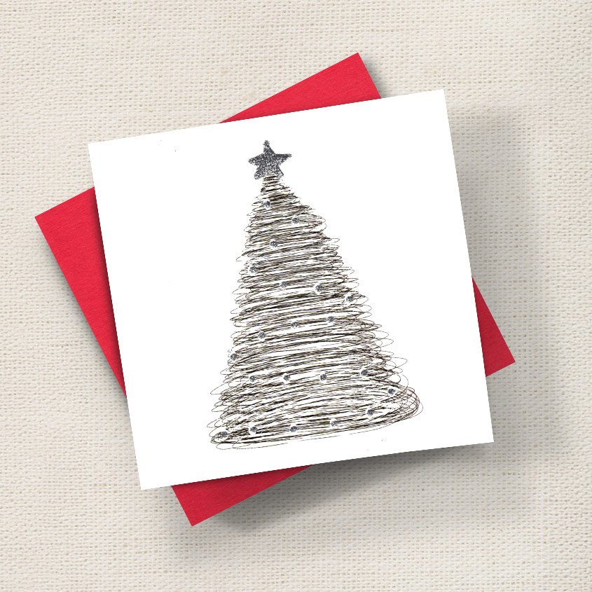 Christmas Scribble Tree