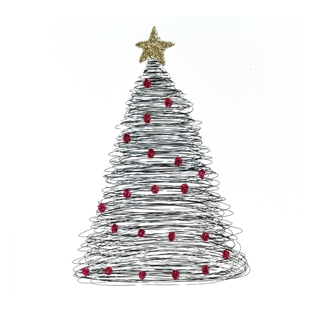 Glittering Tree (Red) English Graphics