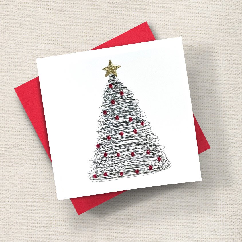 Glittering Tree (Red)