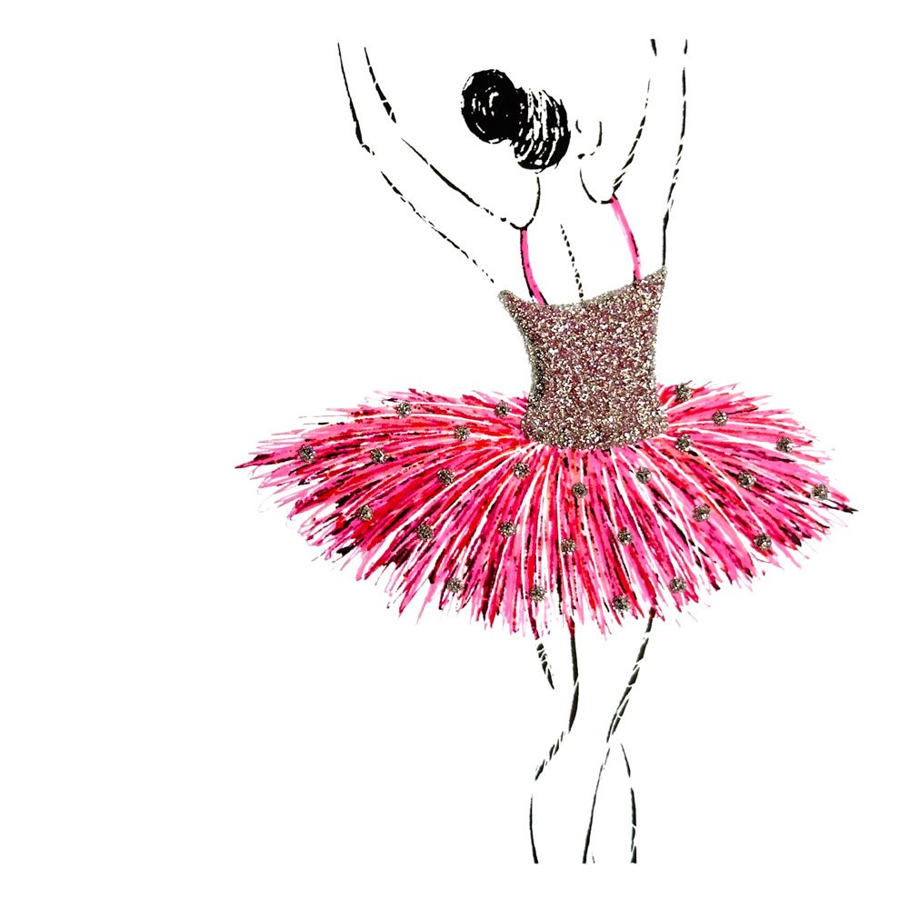 Ballet Dancer (Pink) English Graphics