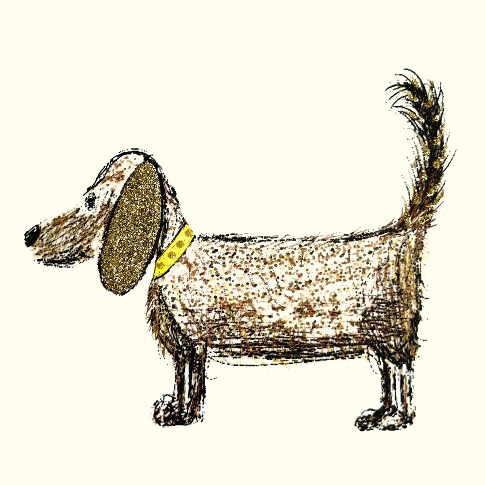 Cartoon Dog English Graphics