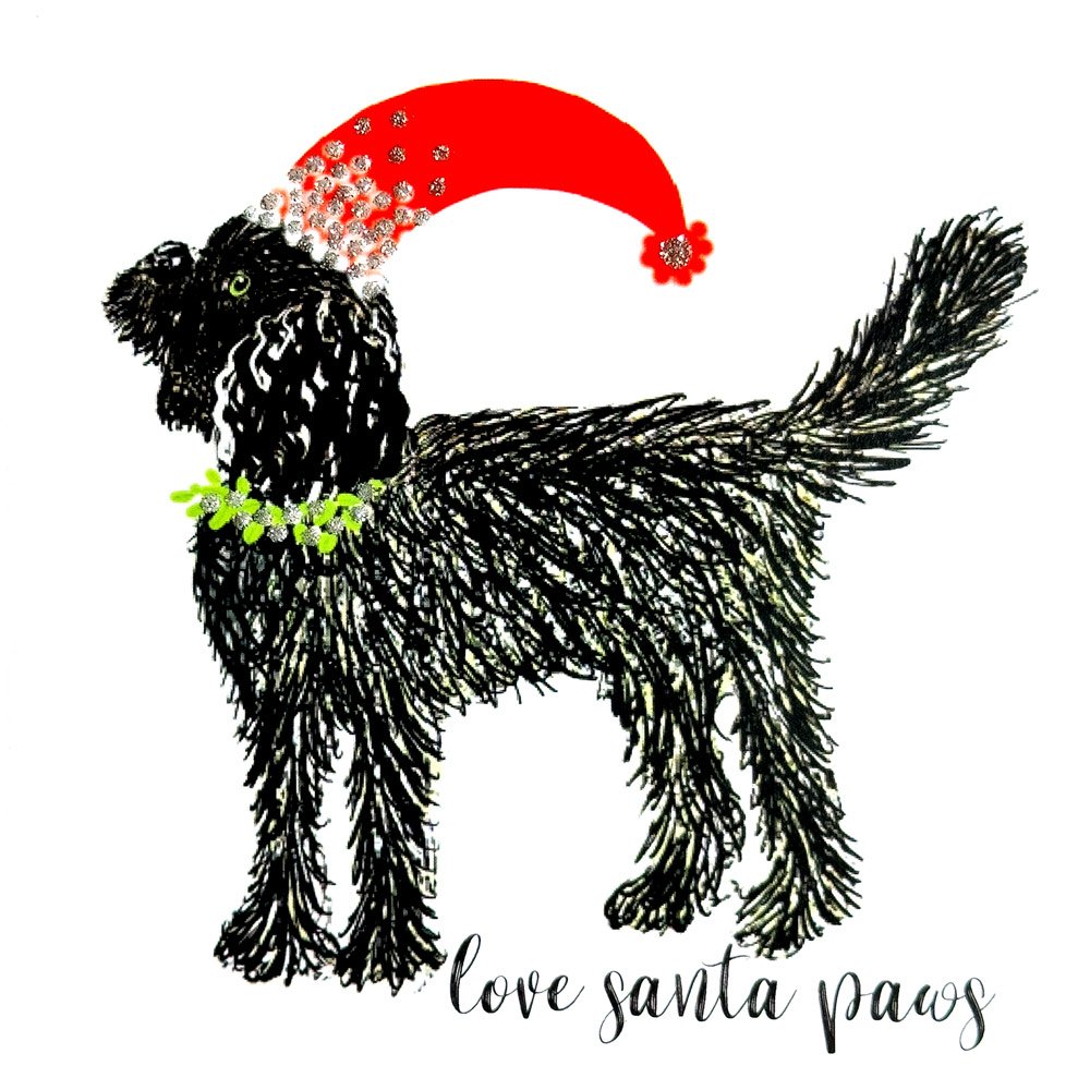Cockapoo Christmas English Graphics
