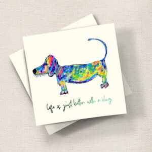 Dachshund (Colourful)