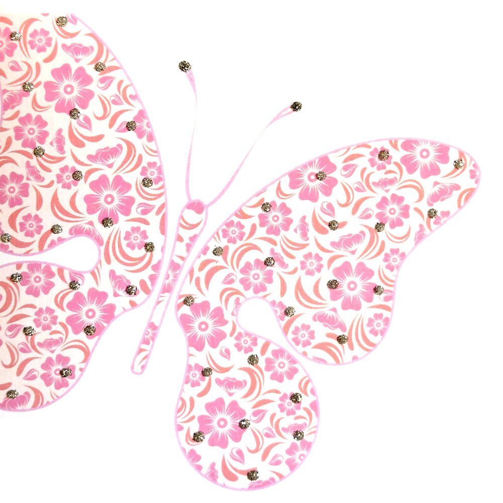Flower Butterfly English Graphics