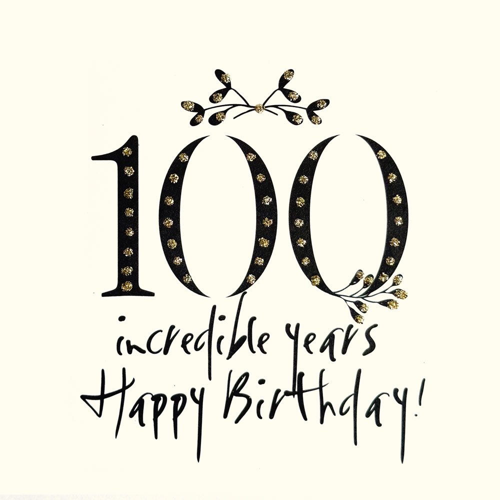 Happy Birthday 100 English Graphics