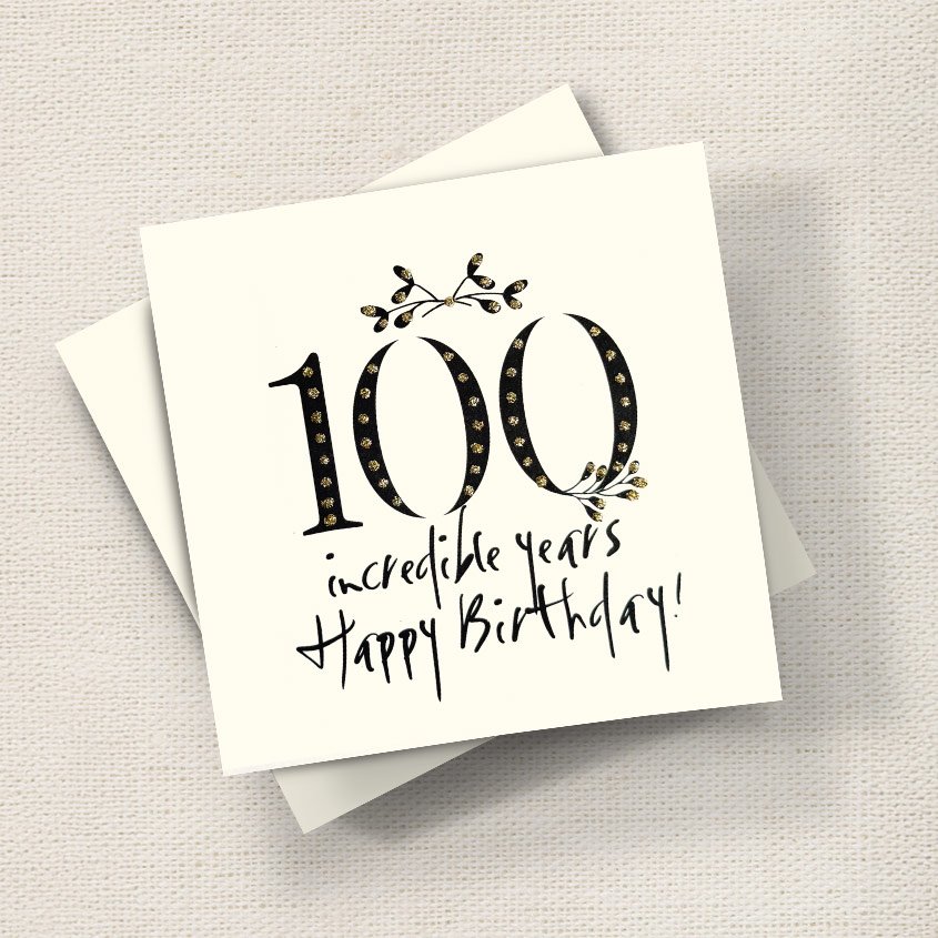 Happy Birthday 100