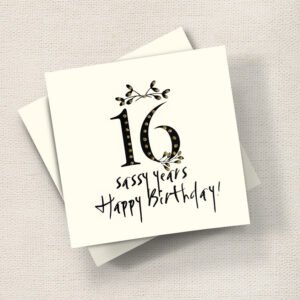 Happy Birthday 16
