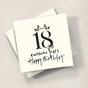 Happy Birthday 18