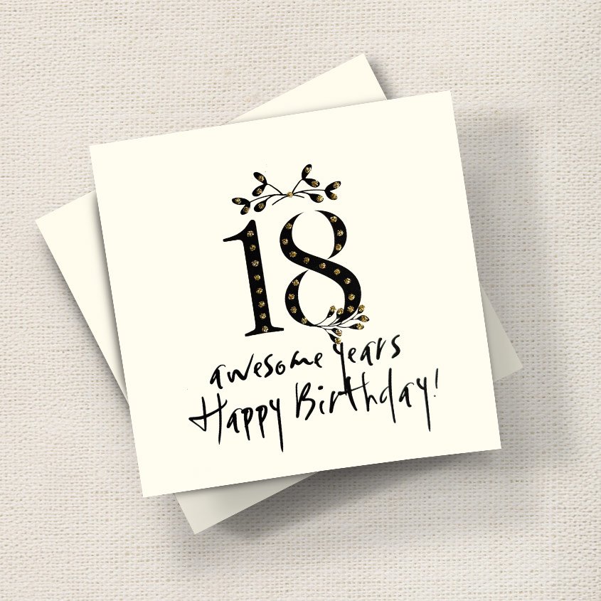 Happy Birthday 18