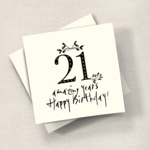 Happy Birthday 21