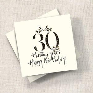 Happy Birthday 30