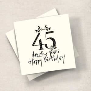Happy Birthday 45