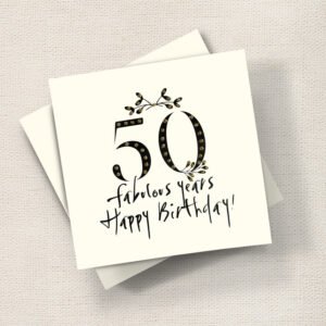 Happy Birthday 50