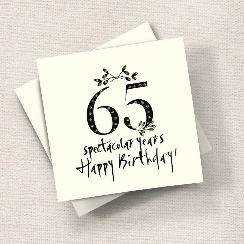 Happy Birthday 65