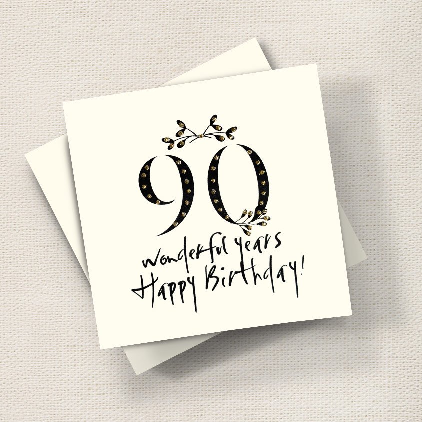 Happy Birthday 90