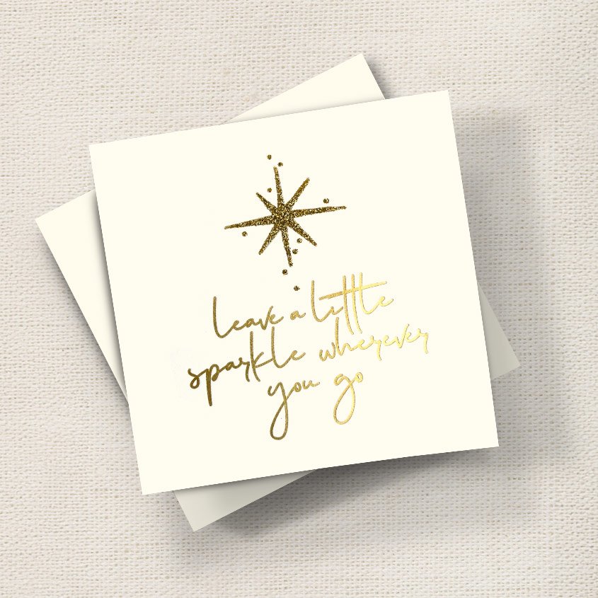 Leave a Little Sparkle...