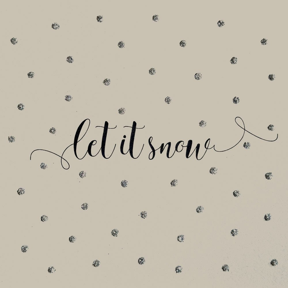 Let It Snow English Graphics