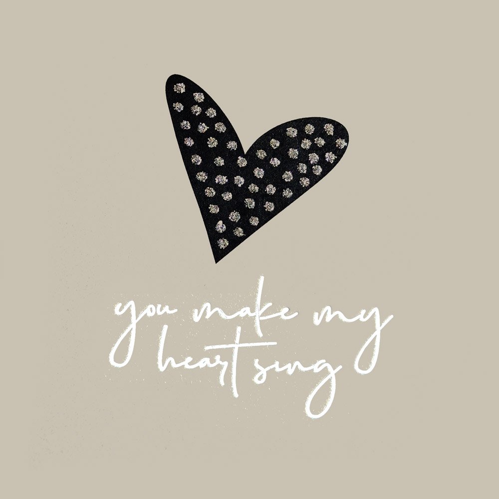 Love Heart English Graphics