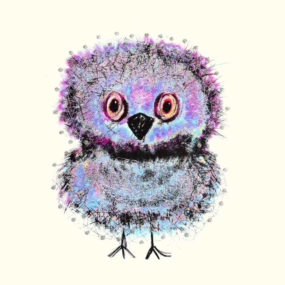 Owl Chick English Graphics