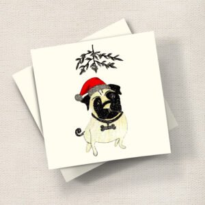 Pug Mistletoe