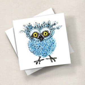Quirky Owl (Blue)