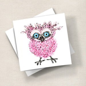 Quirky Owl (Pink)