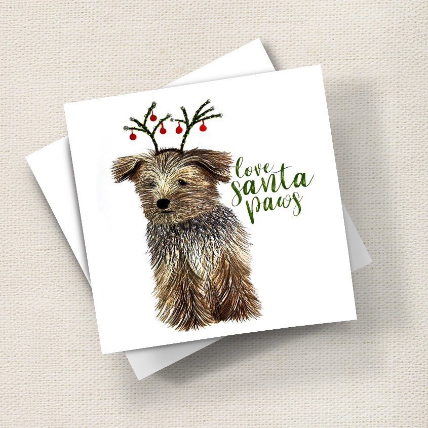 Terrier Puppy Christmas