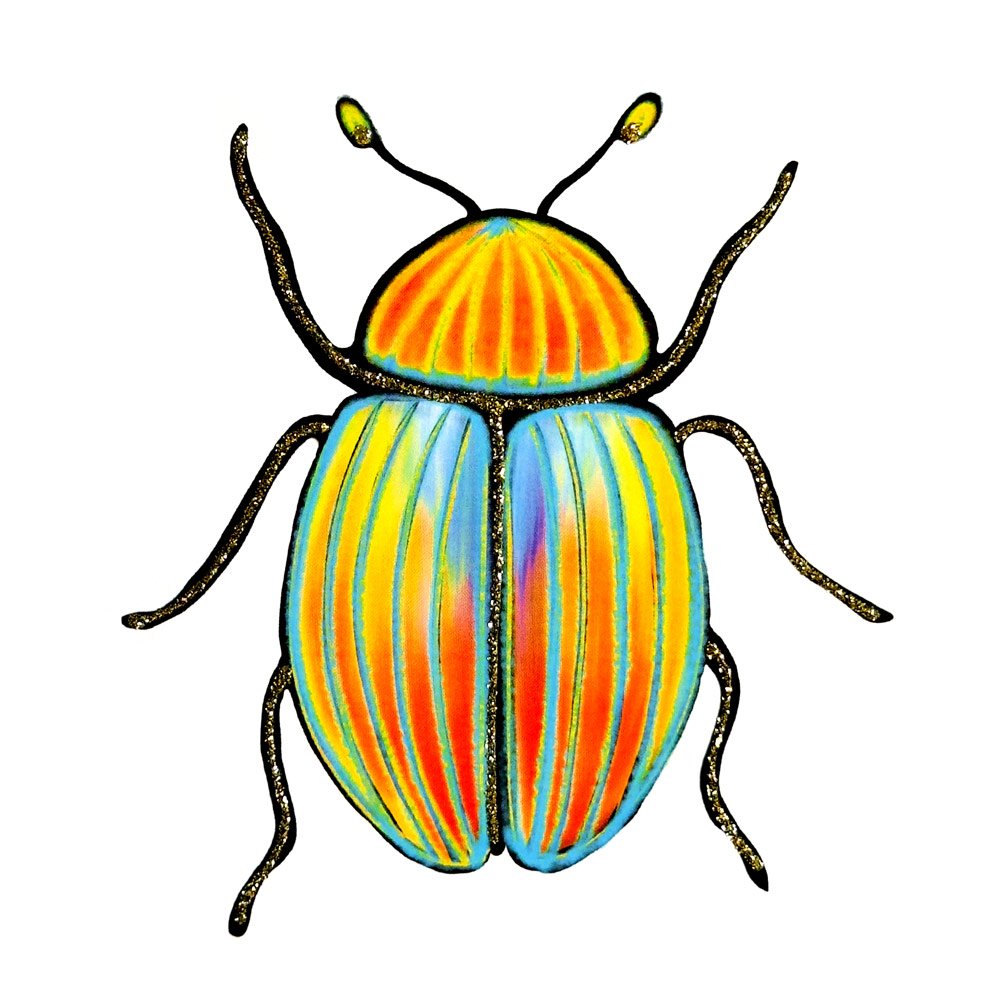 Tropical Bug (Yellow) English Graphics