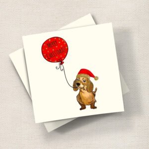 Pup Xmas Balloon