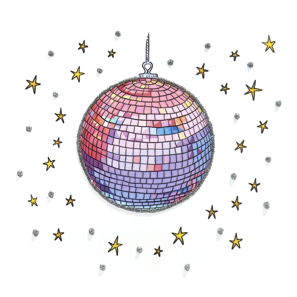 Disco Ball English Graphics