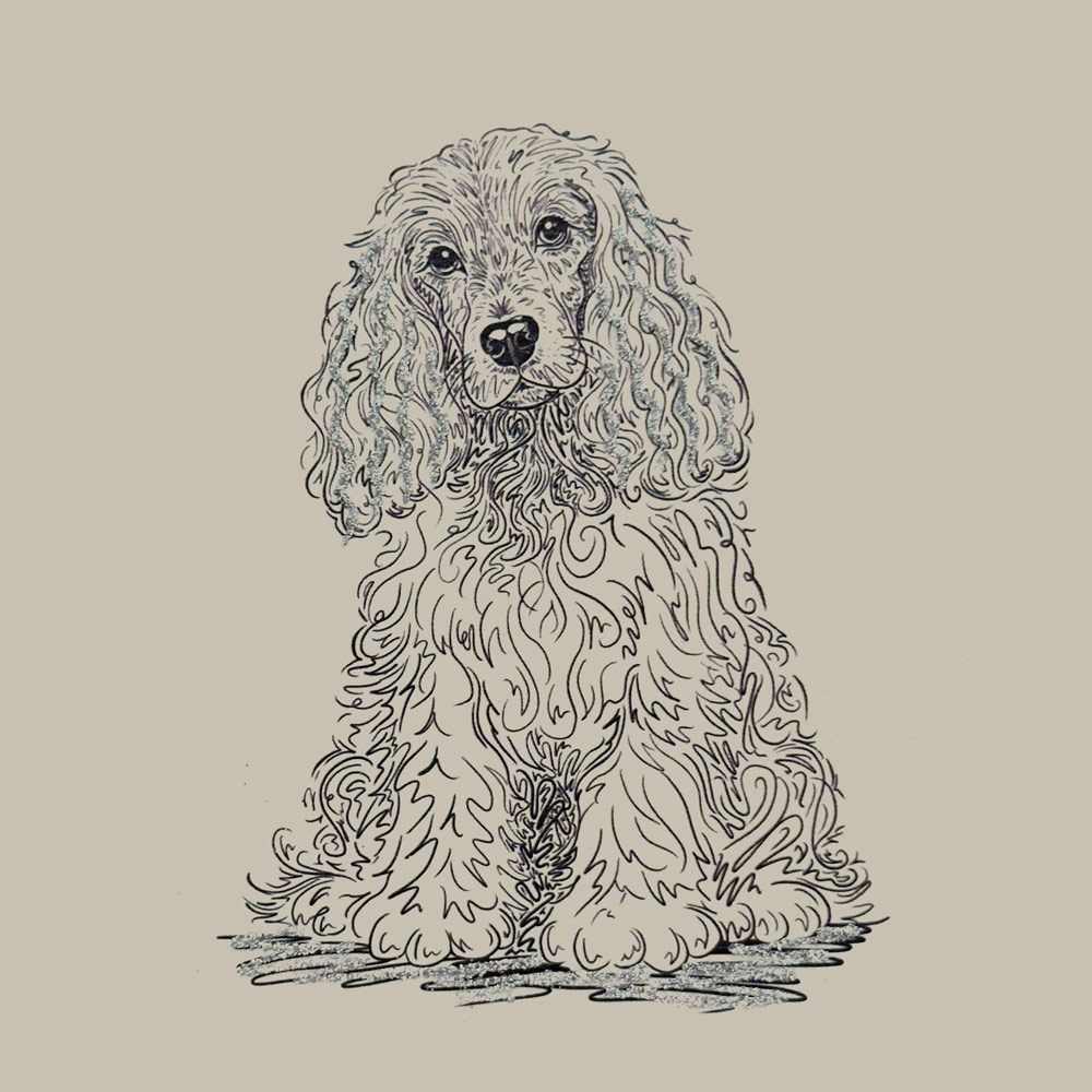 Spaniel (Doodle) English Graphics