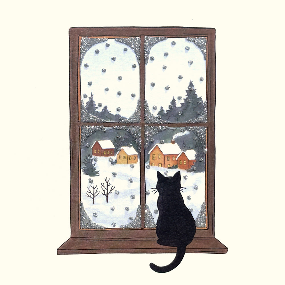 Winter Cat English Graphics