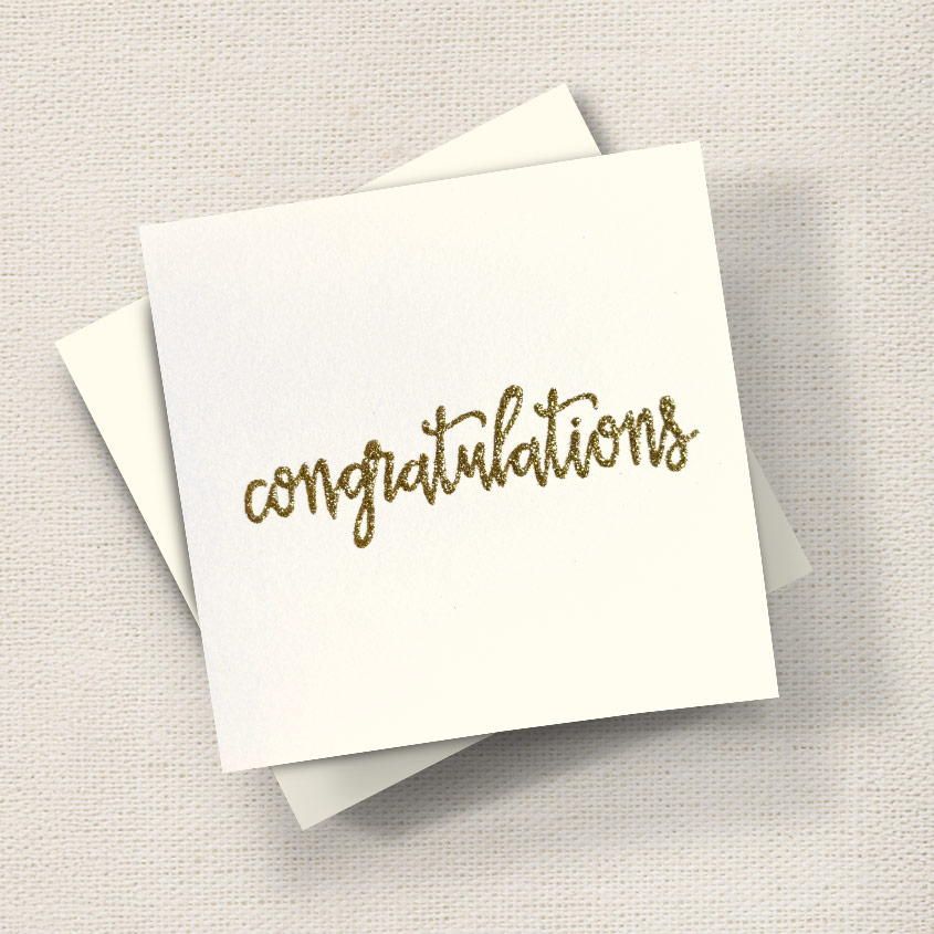 Congratulations