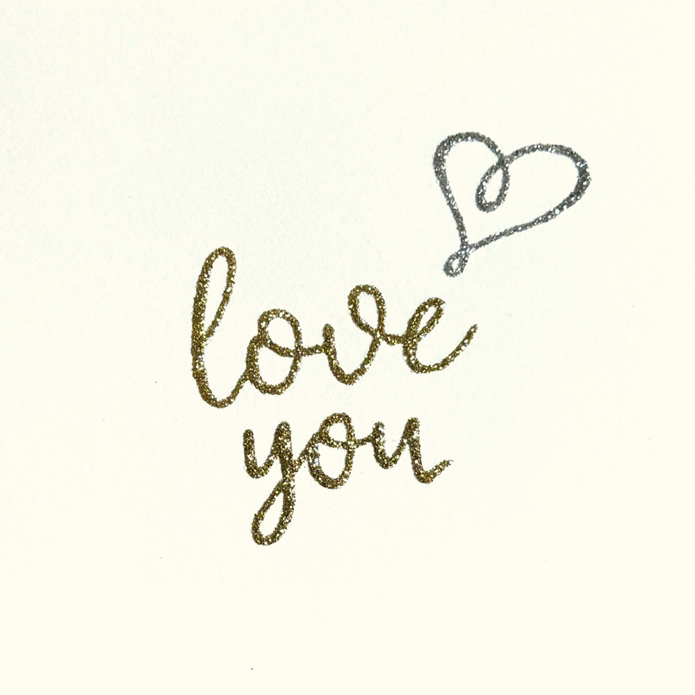 Love You English Graphics