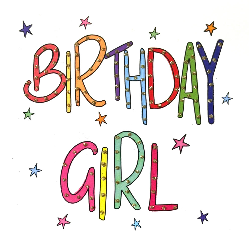 Birthday Girl English Graphics