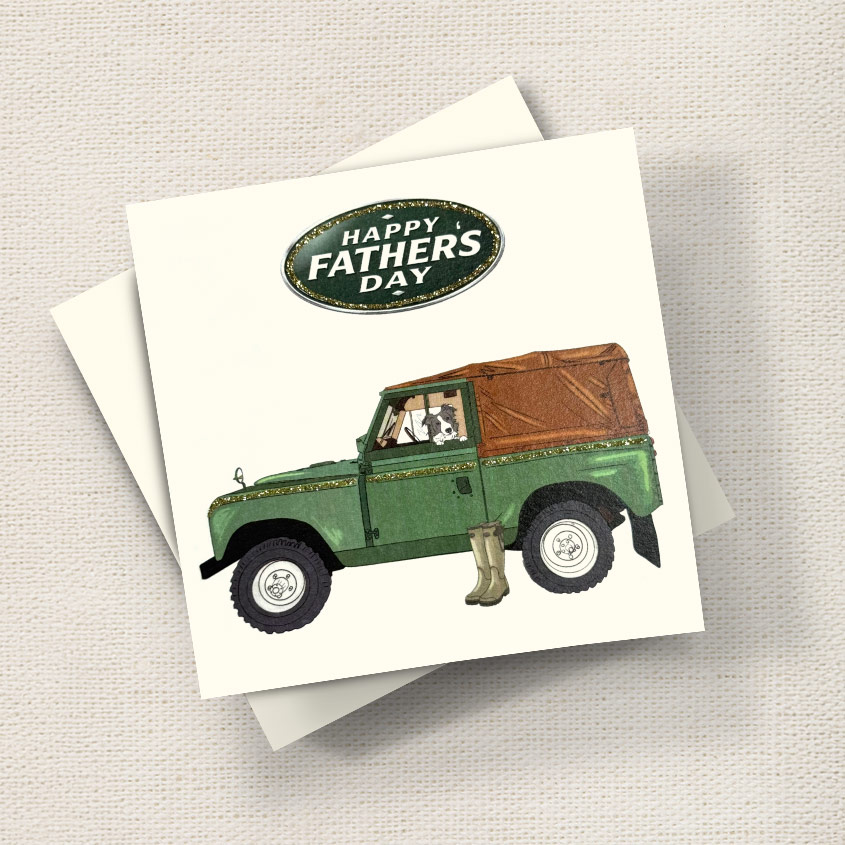 Happy Fathers Day (Landrover)