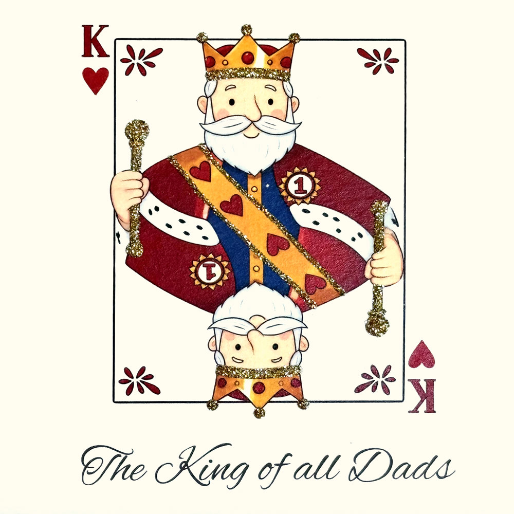 King of all Dads English Graphics