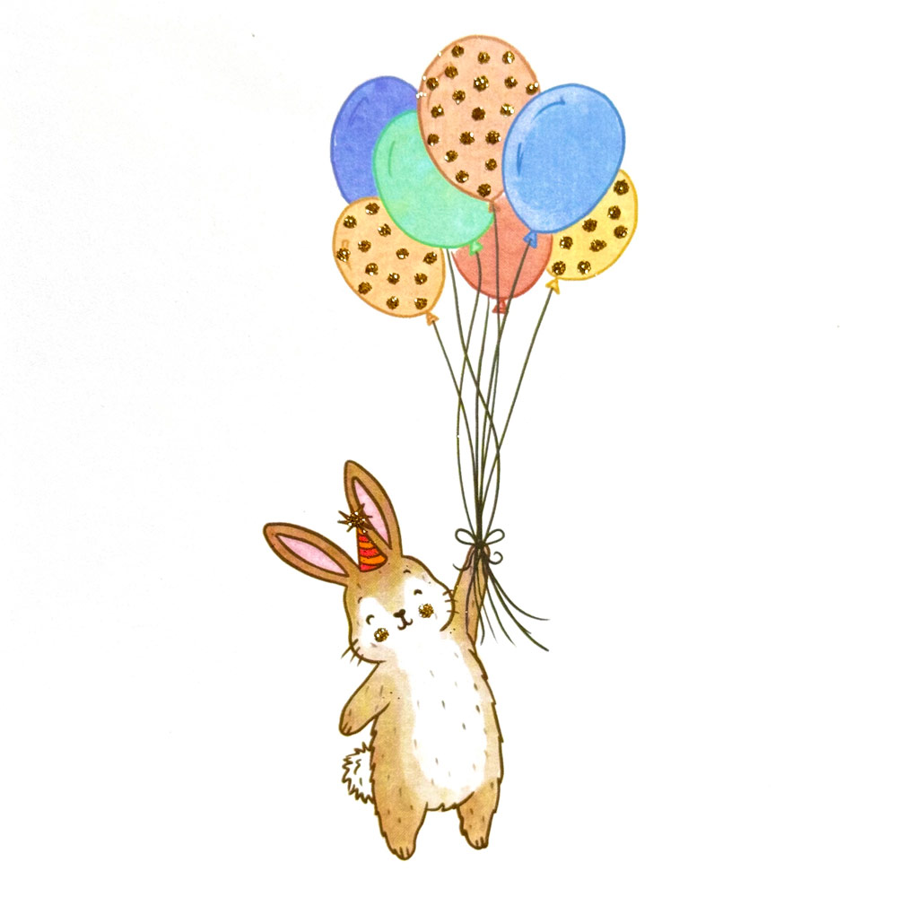 Balloon Bunny English Graphics