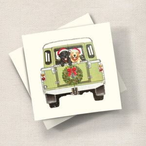Christmas Land Rover Friends