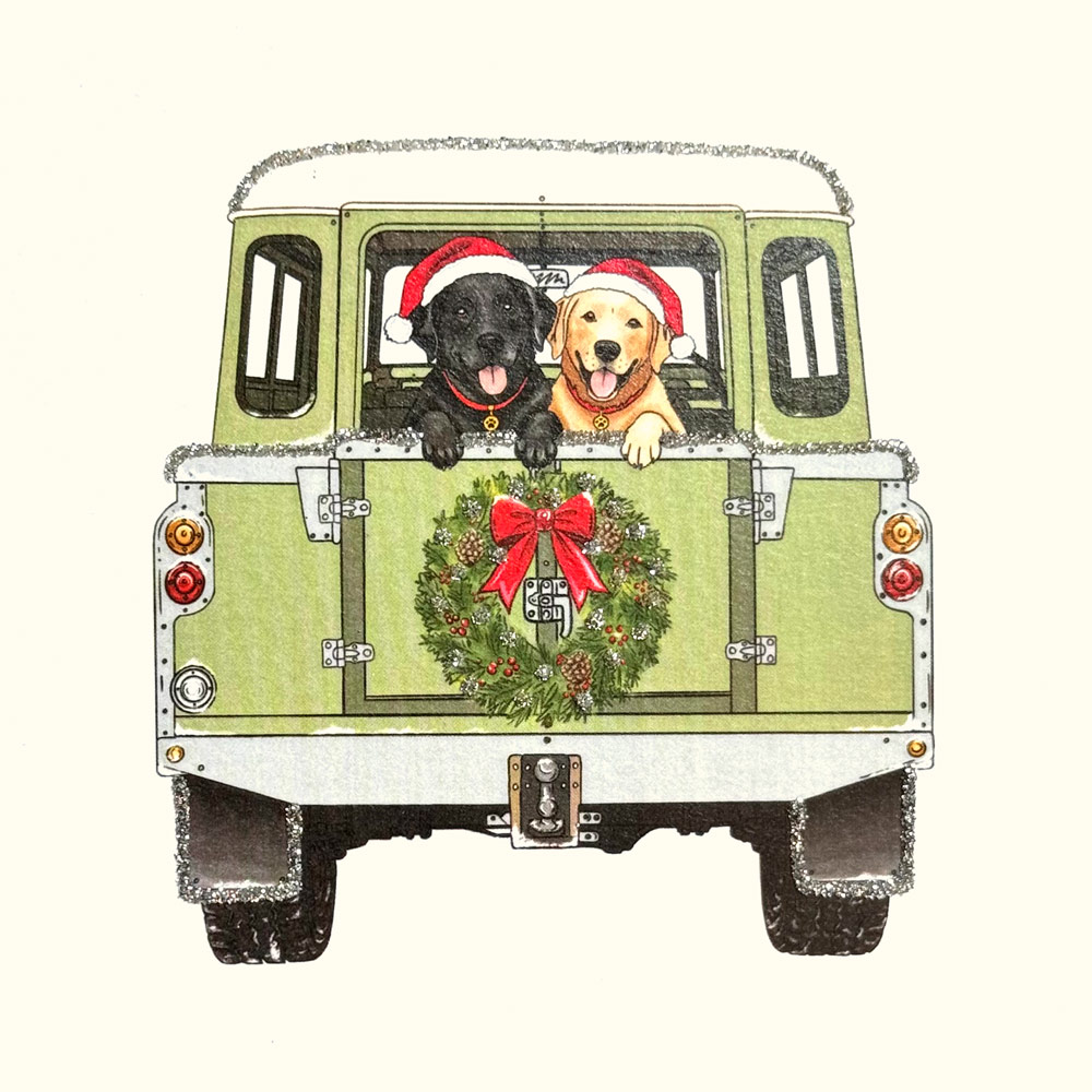 Christmas Land Rover Friends English Graphics